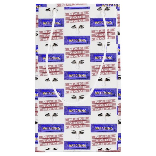 抱き枕監視 スモールペーパーバッグ (裏面)