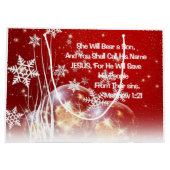 抱き枕聖なる書物、 経典誕生オブイエス ラージペーパーバッグ (裏面)