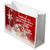 抱き枕聖なる書物、 経典誕生オブイエス ラージペーパーバッグ (正面アングル)