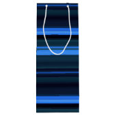 抱き枕青ストライプ色 ワインギフトバッグ (裏面)