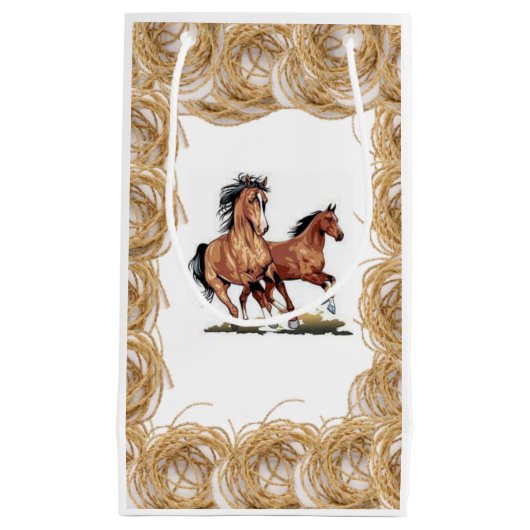 抱き枕馬 スモールペーパーバッグ (正面)