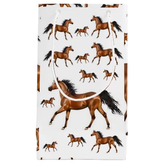 抱き枕馬 スモールペーパーバッグ (正面)