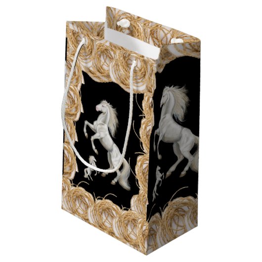抱き枕馬 スモールペーパーバッグ (裏面アングル)