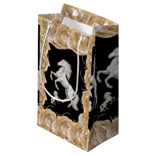 抱き枕馬 スモールペーパーバッグ (正面アングル)