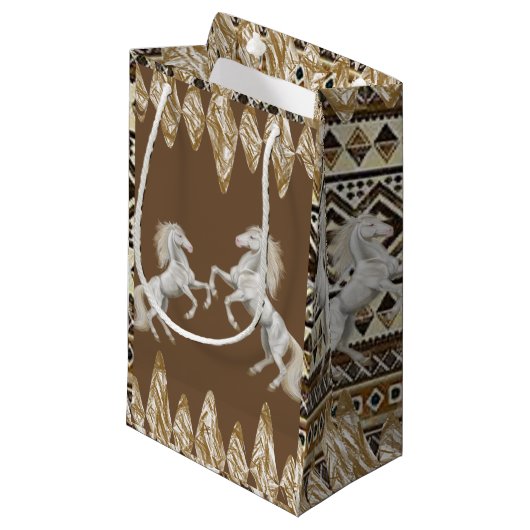 抱き枕馬 スモールペーパーバッグ (正面アングル)