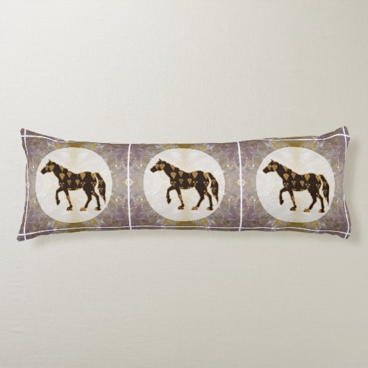 抱き枕20のx 54インチの芸術nの馬動物ペット ボディピロー (正面)