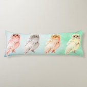 抱き枕4違うフクロウ ボディピロー (正面)