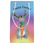 抱き枕 – うさぎ（ニンジン付き） スモールペーパーバッグ (正面)