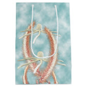 抱き枕 – クジラとタコの泳ぎ ミディアムペーパーバッグ (裏面)