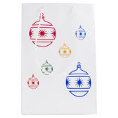 抱き枕-クリスマスオーナメント ミディアムペーパーバッグ (正面)