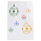 抱き枕-クリスマスオーナメント ミディアムペーパーバッグ (裏面)