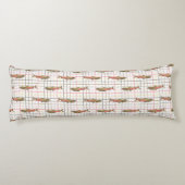 抱き枕 – チノックサーモンon Plaid (裏面)