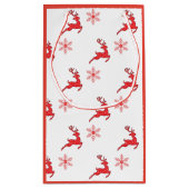 抱き枕 – トナカイデザイン スモールペーパーバッグ (裏面)