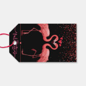 抱き枕 – ピンクフラミンゴ ギフトタグ (裏面横)