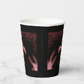 抱き枕 – ピンクフラミンゴ 紙コップ (右)