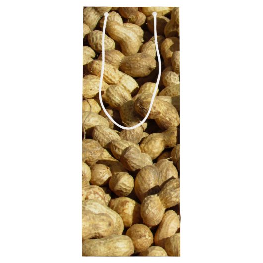 抱き枕 – ピーナッツがクローズアップ ワインギフトバッグ (裏面)