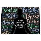 抱き枕·フ気にォー·セルフ·マインドフルネス ラージペーパーバッグ (正面)