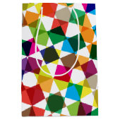 抱き枕 – プライマリのポップ ミディアムペーパーバッグ (正面)