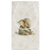 抱き枕-ベビー象 スモールペーパーバッグ (裏面)