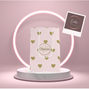 抱き枕（モノグラムと名前） ミディアムペーパーバッグ