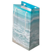 抱き枕 |モノグラムモダン幾何学的ビーチ スモールペーパーバッグ (裏面アングル)