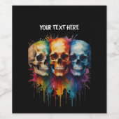 抱き枕 ワインラベル (シングルラベル)