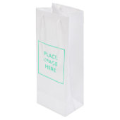 抱き枕 – ワイン、光沢 ワインギフトバッグ (裏面アングル)