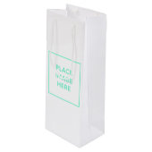 抱き枕 – ワイン、光沢 ワインギフトバッグ (正面アングル)