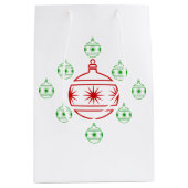 抱き枕 – 休日オーナメント ミディアムペーパーバッグ (正面)