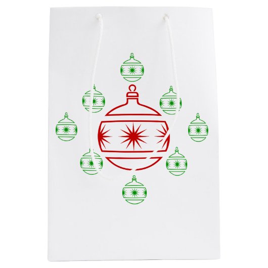 抱き枕 – 休日オーナメント ミディアムペーパーバッグ (正面)