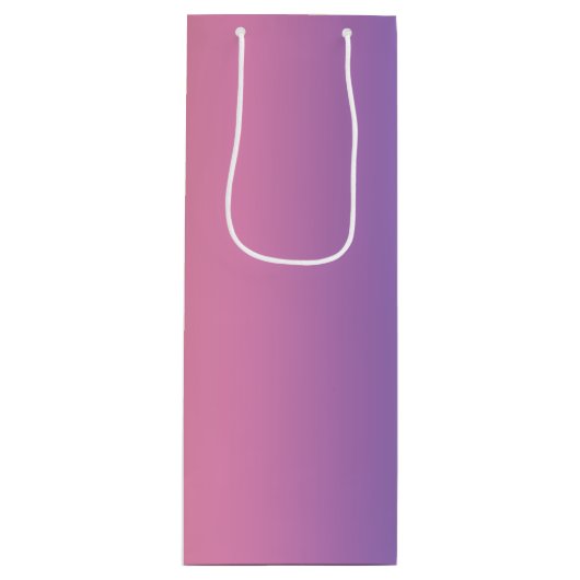 抱き枕 – 垂直レインボーストライプズ ワインギフトバッグ (正面)