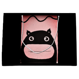 抱き枕 – 大きくて光沢のあるハッピーモンスター ラージペーパーバッグ