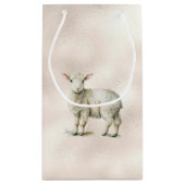 抱き枕 – 子羊1 スモールペーパーバッグ (裏面)