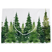 抱き枕 – 水彩林 ラージペーパーバッグ (正面)