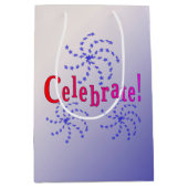 抱き枕- 祝 Fireworksを使用 ミディアムペーパーバッグ (正面)