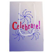 抱き枕- 祝 Fireworksを使用 ミディアムペーパーバッグ (裏面)