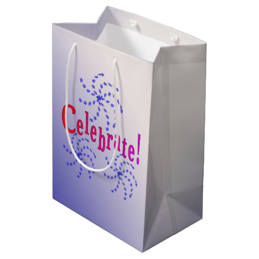 抱き枕- 祝 Fireworksを使用 ミディアムペーパーバッグ (裏面アングル)