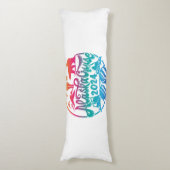 抱き枕、究極の心地よい:最高の体枕 ボディピロー (正面縦)