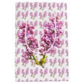 抱き枕-薄紫の花 ミディアムペーパーバッグ