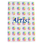 抱き枕 – 複数カラーホイール(文字) ミディアムペーパーバッグ (正面)