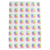 抱き枕 – 複数カラーホイール(文字) ミディアムペーパーバッグ (裏面)