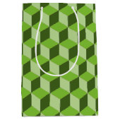 抱き枕- 3次元ブロック ミディアムペーパーバッグ (正面)