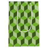 抱き枕- 3次元ブロック ミディアムペーパーバッグ (裏面)