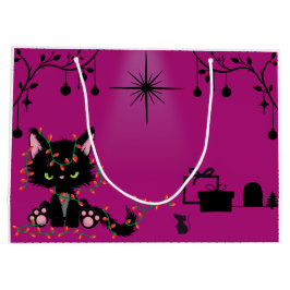 抱き枕- Catテーマ- Gatito Cat ラージペーパーバッグ