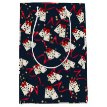 抱き枕- Dominoデザインブルー