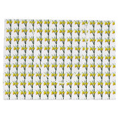 抱き枕(LG) – ダフォディルフラムス ラージペーパーバッグ (裏面)