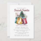 抱き枕Iシークレットサンタクリスマスパーティー 招待状 (正面)