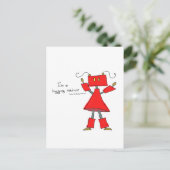 抱き機 ポストカード (スタンド正面)