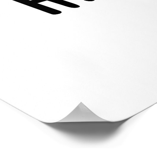 抱き締めたハートをおもしろい飲む ポスター (角)