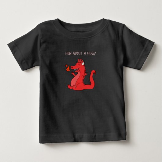 抱き締めてみよう ベビーTシャツ (正面)